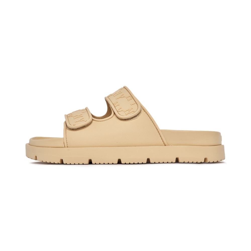 987 -  Dép MLB Chunky Bouncer New York Yankees Beige - Code 3ALPCBT33 50SAL [HÀNG CHÍNH HÃNG]