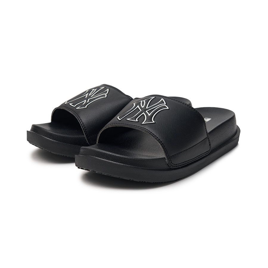 713 -  Dép MLB Chunky Mound Basic NY New York Yankees - Đen - Code 3ALPCMM4N 50BKS [HÀNG CHÍNH HÃNG]