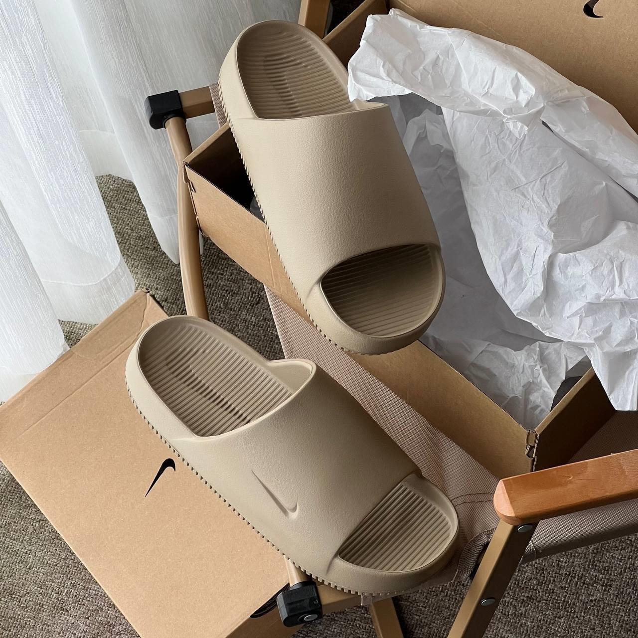 1829 - Dép Nike Calm Slide Khaki FD4116-201 [HÀNG CHÍNH HÃNG]