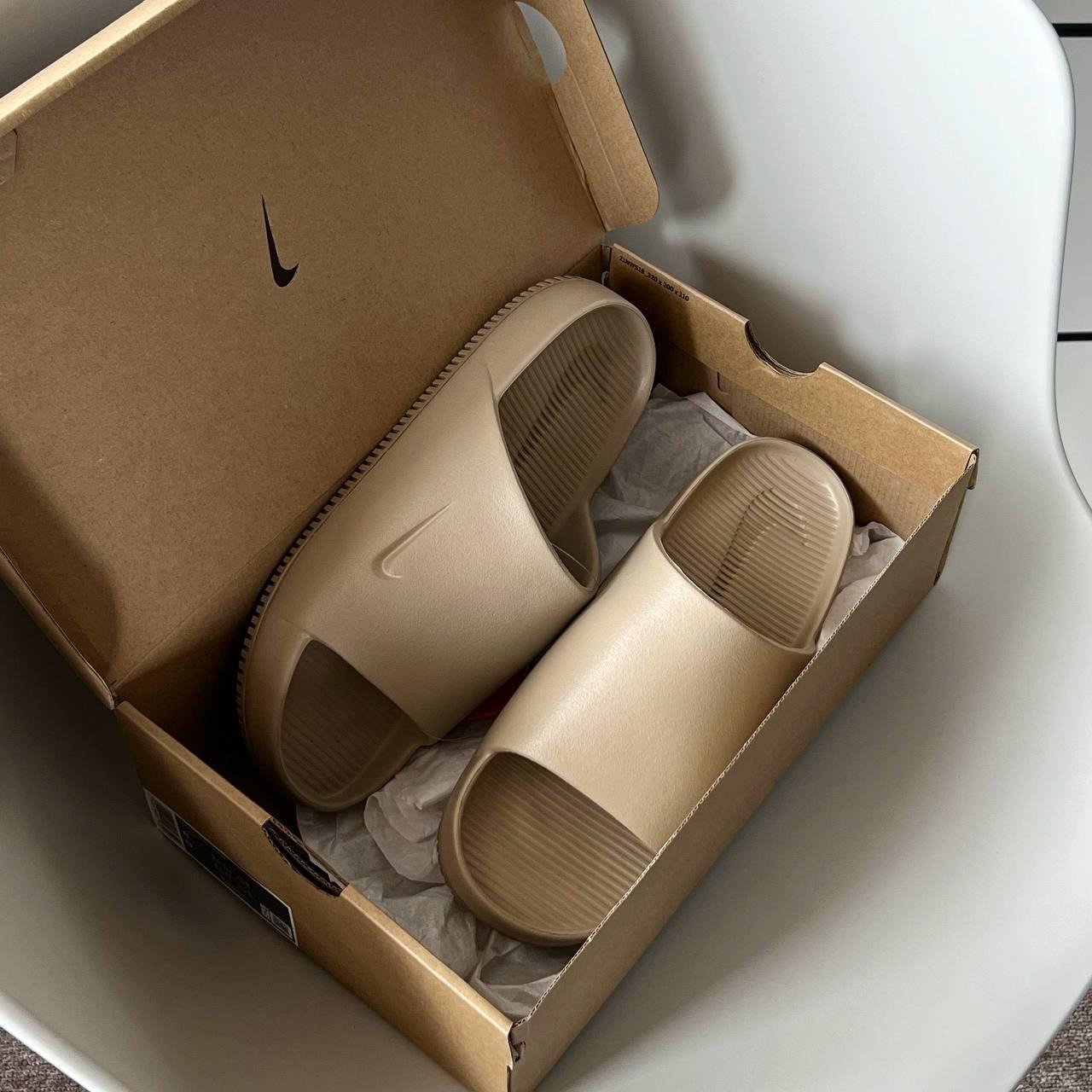 1829 - Dép Nike Calm Slide Khaki FD4116-201 [HÀNG CHÍNH HÃNG]