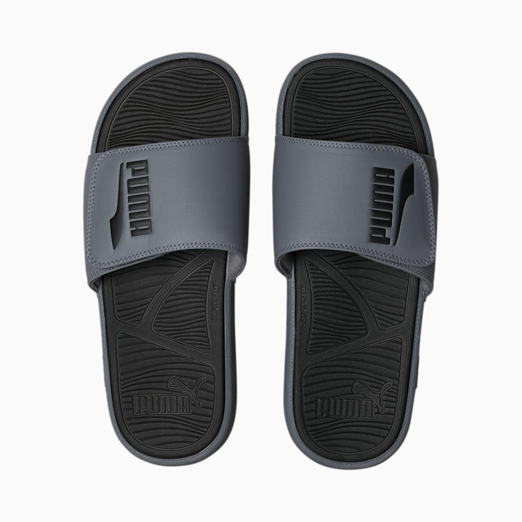 642 -  Dép Puma Cool Cat 2.0 FS - Xám Đế Đen - Code 390961 04 [HÀNG CHÍNH HÃNG]
