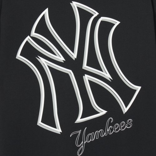 632 -  Áo MLB NY Mega Logo - Đen - Code 3ATSB0343 50BKS [HÀNG CHÍNH HÃNG]