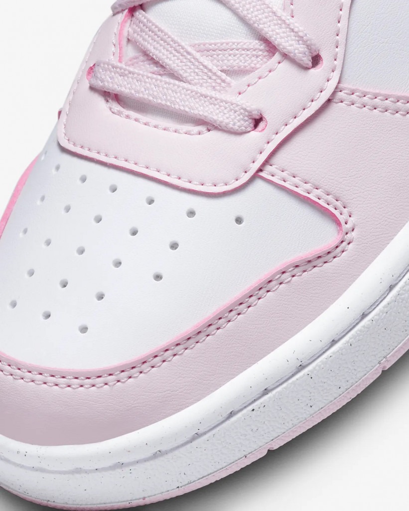 376 -  Giày Nike Court Borough Low Recaft (GS) - Hồng Pinky - Code DV5456-105 [HÀNG CHÍNH HÃNG]