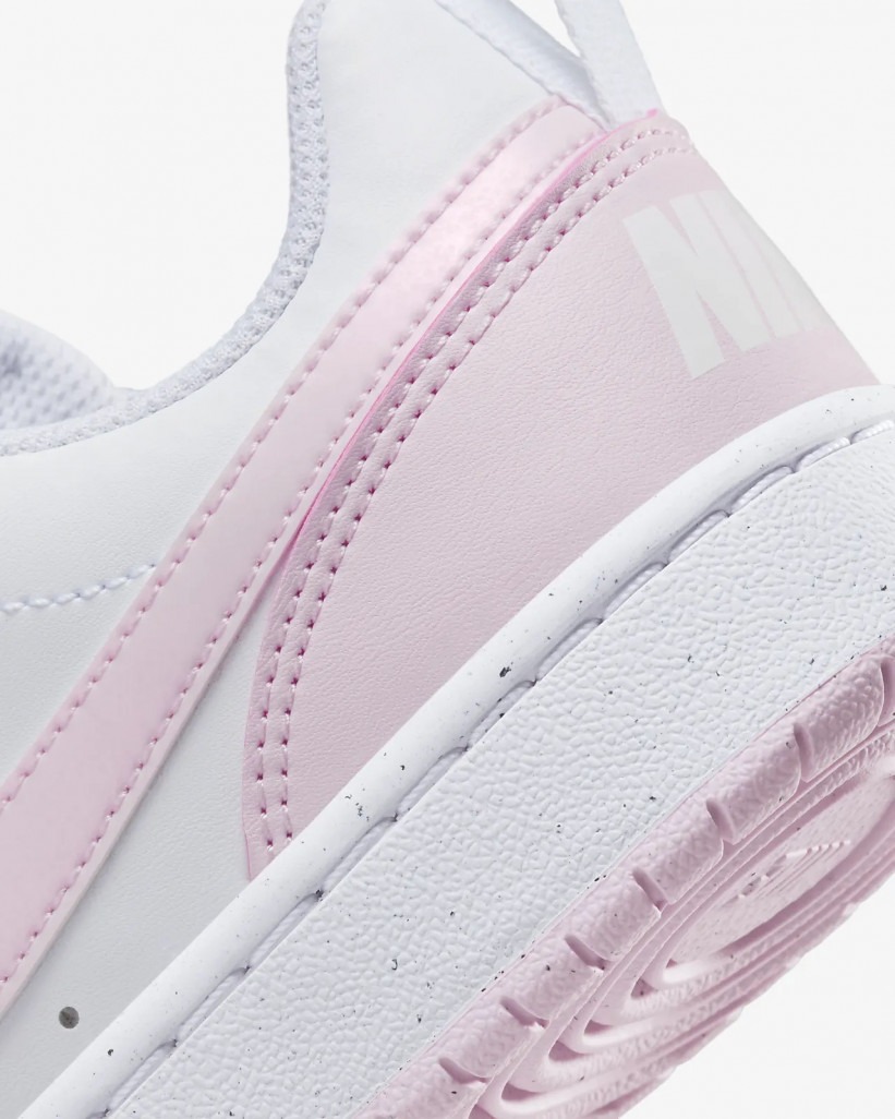 376 -  Giày Nike Court Borough Low Recaft (GS) - Hồng Pinky - Code DV5456-105 [HÀNG CHÍNH HÃNG]