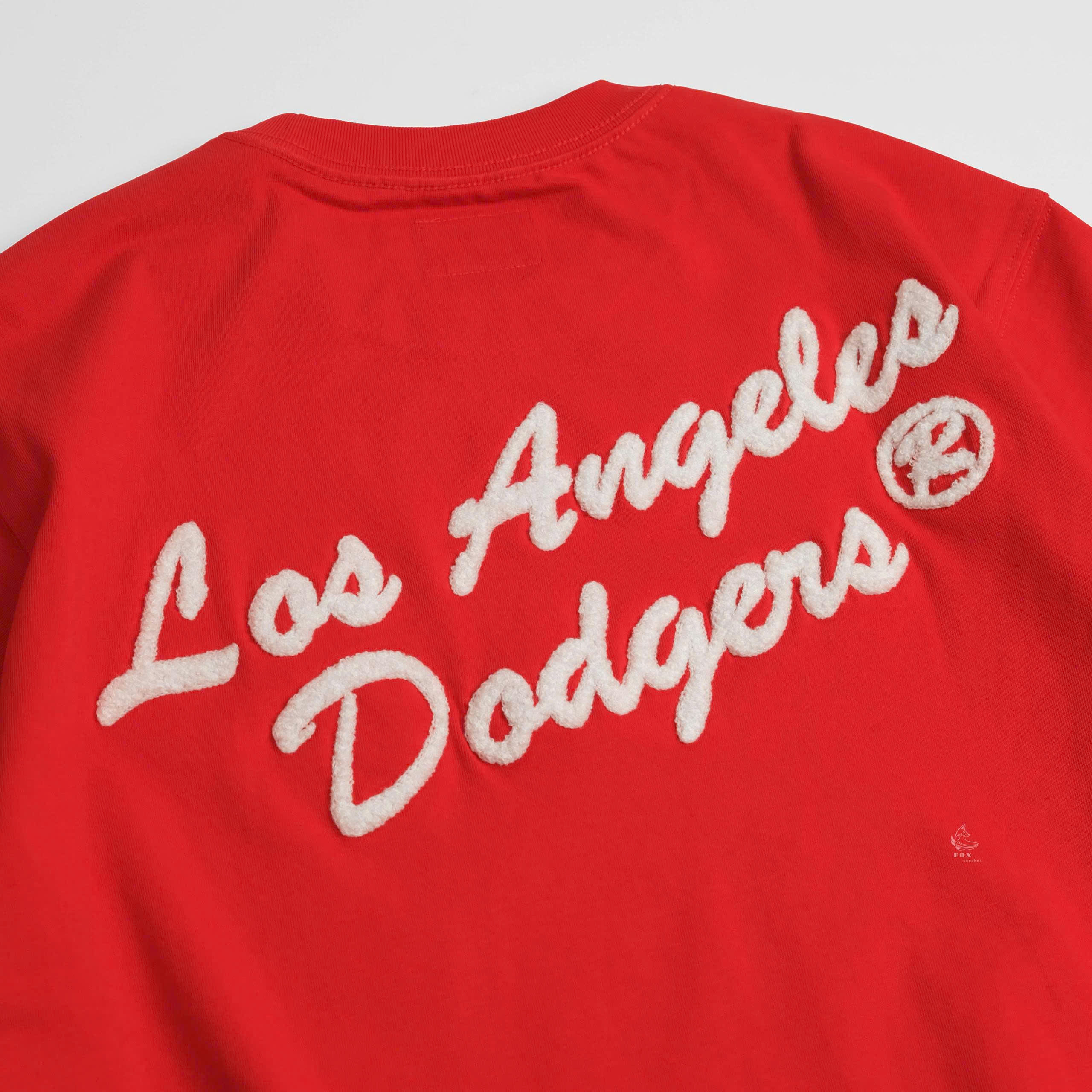 2182 - Áo New Era Los Angeles Dodger Thêu Đỏ [HÀNG CHÍNH HÃNG]