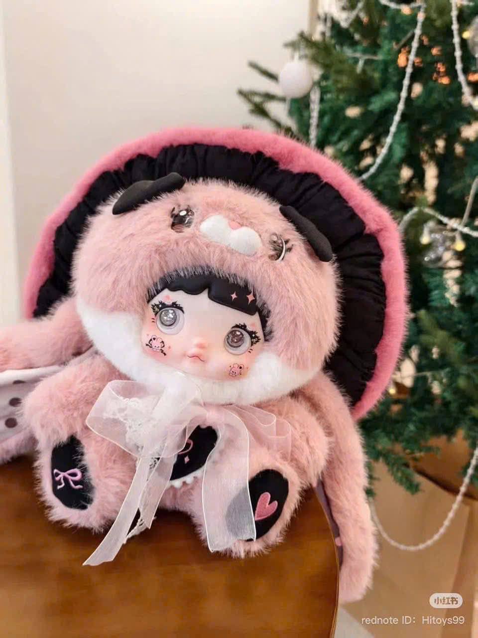 1425 - Nommi 400 V2 - 1 Blind Box Ngẫu Nhiên - Baby Three Nommi Mushroom Hat 400% Plush Series Art Toy [CHÍNH HÃNG]
