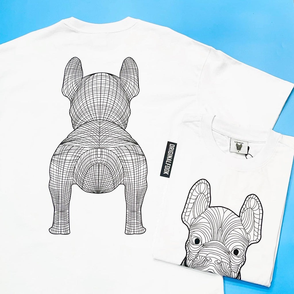 842 -  Áo Life Work Logo Radoc Signature - White Silver - Code LW225TS990 [HÀNG CHÍNH HÃNG]