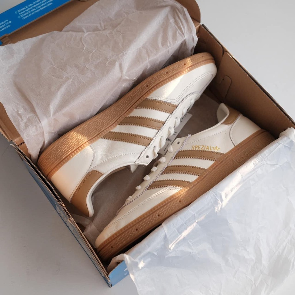 1573 -  Giày Adidas Handball Spezial Off White Gum IF4265 [CHÍNH HÃNG]
