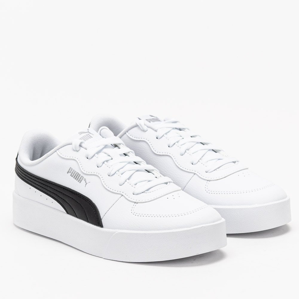 1556 - Giày Puma Skye Clean White Black - Trắng Sọc Đen 380147 04 [CHÍNH HÃNG]