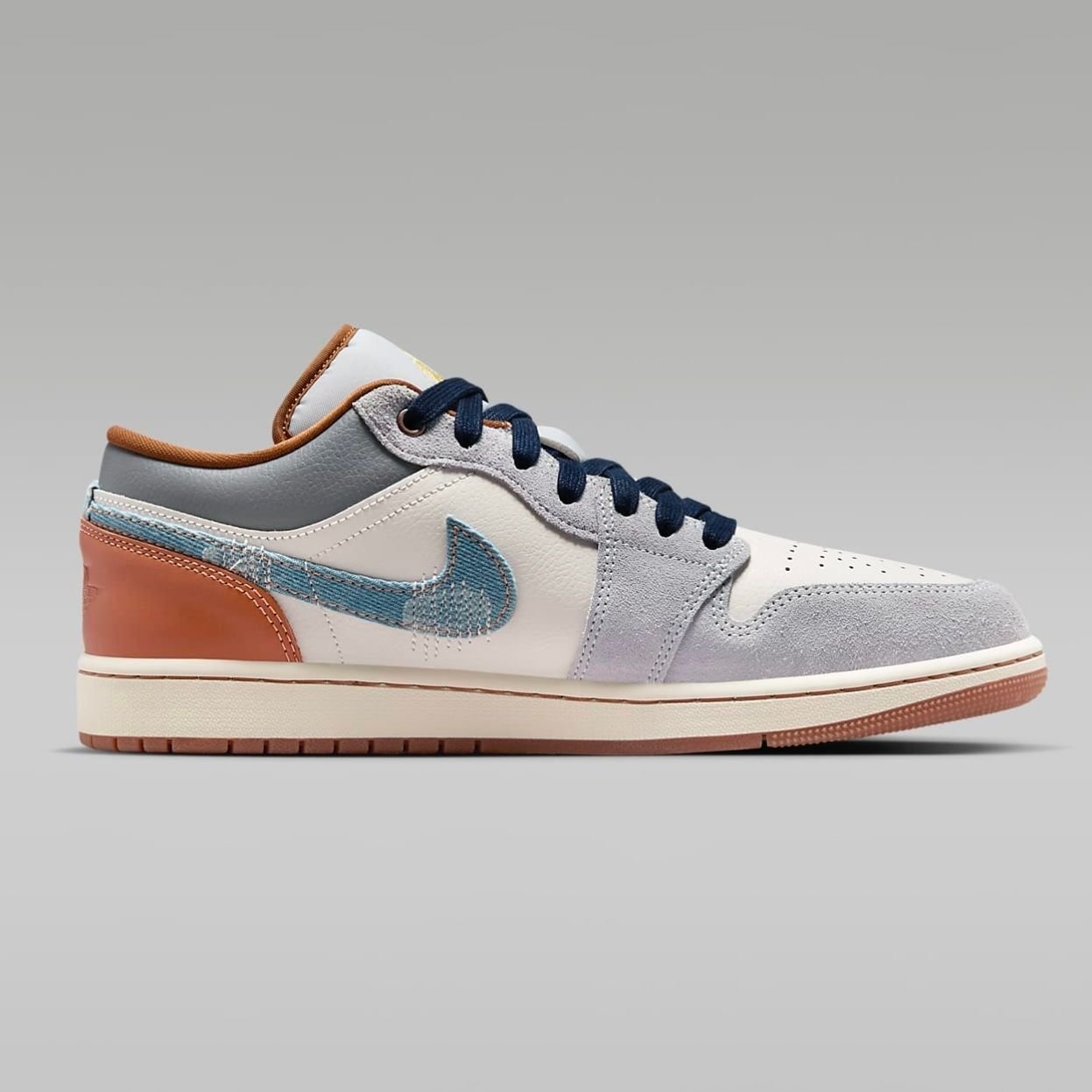 649 -  Giày Nike Air Jordan 1 Low SE Phantom Denim Swoosh FZ5042 041 [HÀNG CHÍNH HÃNG]