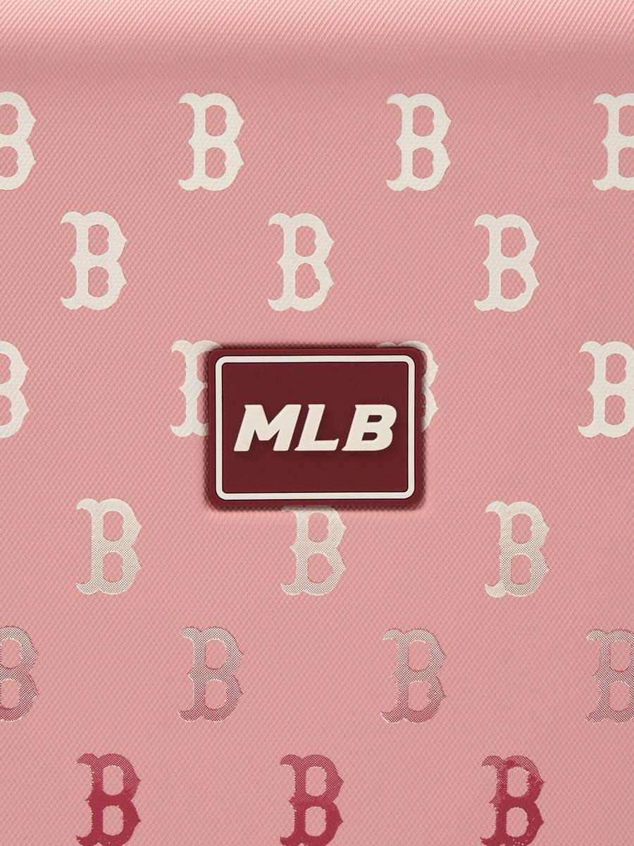 1009 -  Vali MLB Big B Classic Monogram Monative - Size Cabin 22 Xách Tay - Hồng Pink - Code 3AHH0014N 43PKM [HÀNG CHÍNH HÃNG]