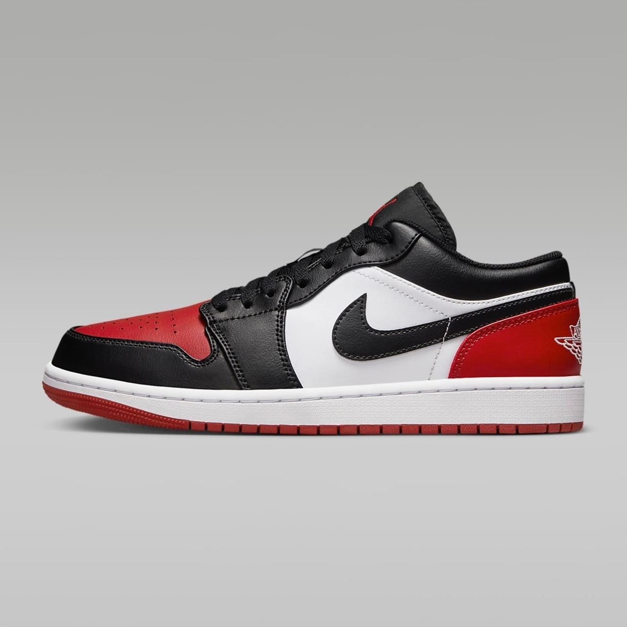Giày Nike Jordan Low Bred Toe CHÍNH HÃNG GIÁ TỐT - Main Image