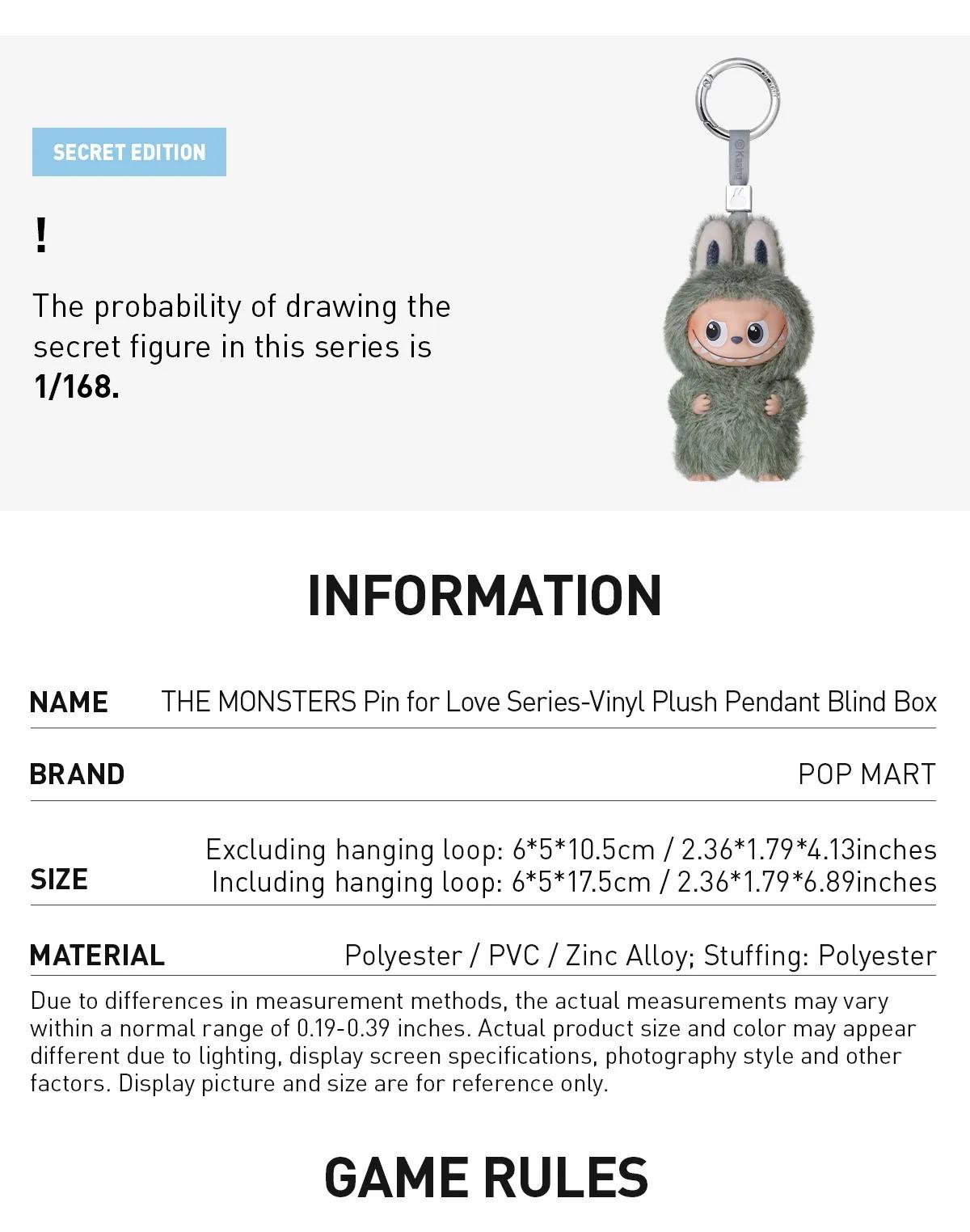 1787 - Labubu Pin For Love N-Z POPMART The Monster Labubu Mini Set 14 Box [HÀNG CHÍNH HÃNG]