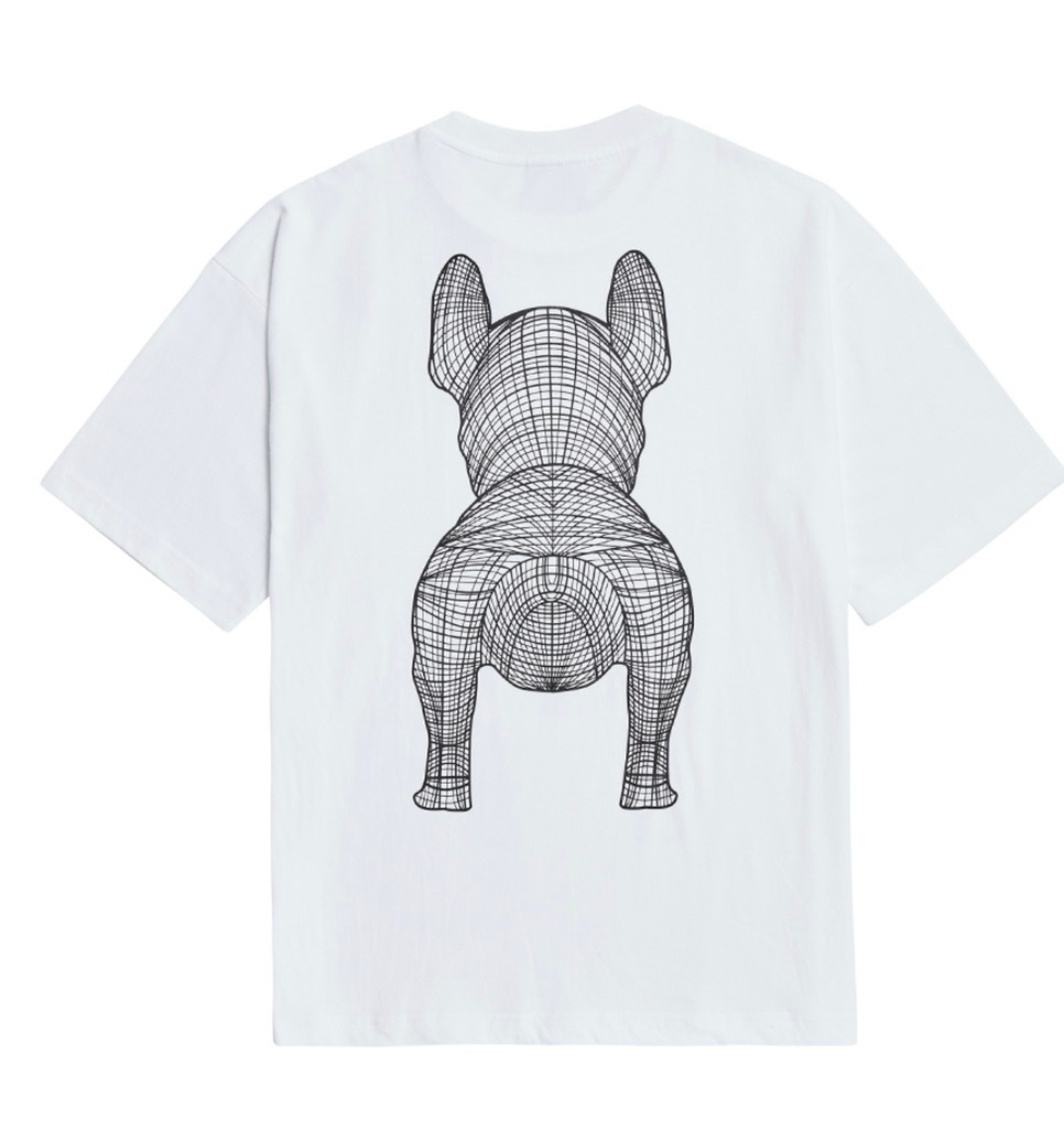 842 -  Áo Life Work Logo Radoc Signature - White Silver - Code LW225TS990 [HÀNG CHÍNH HÃNG]