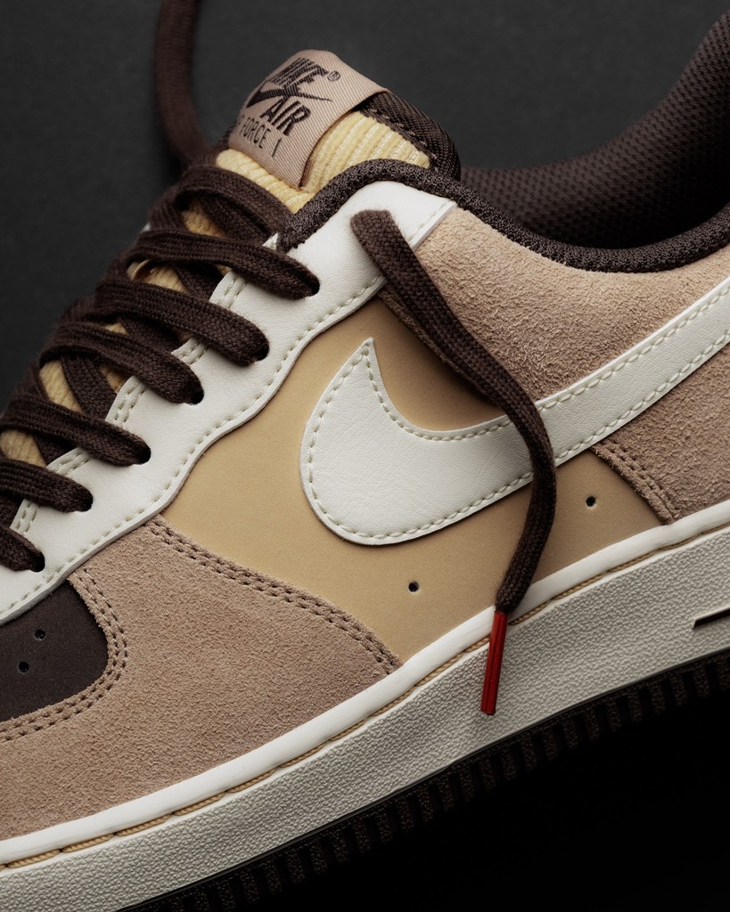 799 -  Giày Nike Air Force 1 Low 07 LV8 EMB Hemp Coconut Milk FB8878 200 [HÀNG CHÍNH HÃNG]