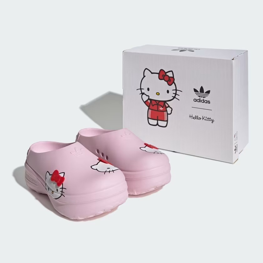 1851 - Dép Adidas Adiform Stan Smith Mules Clear Pink x Hello Kitty IG4446 [HÀNG CHÍNH HÃNG]