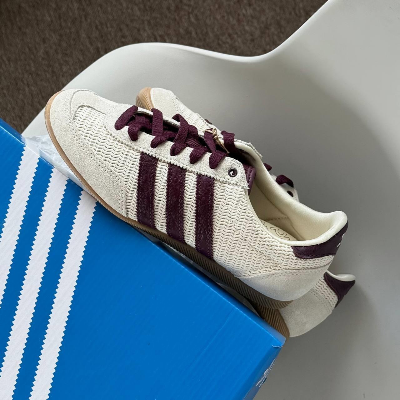 1796 - Giày Adidas Japan ''Cream White Maroon'' JR7161 [HÀNG CHÍNH HÃNG]