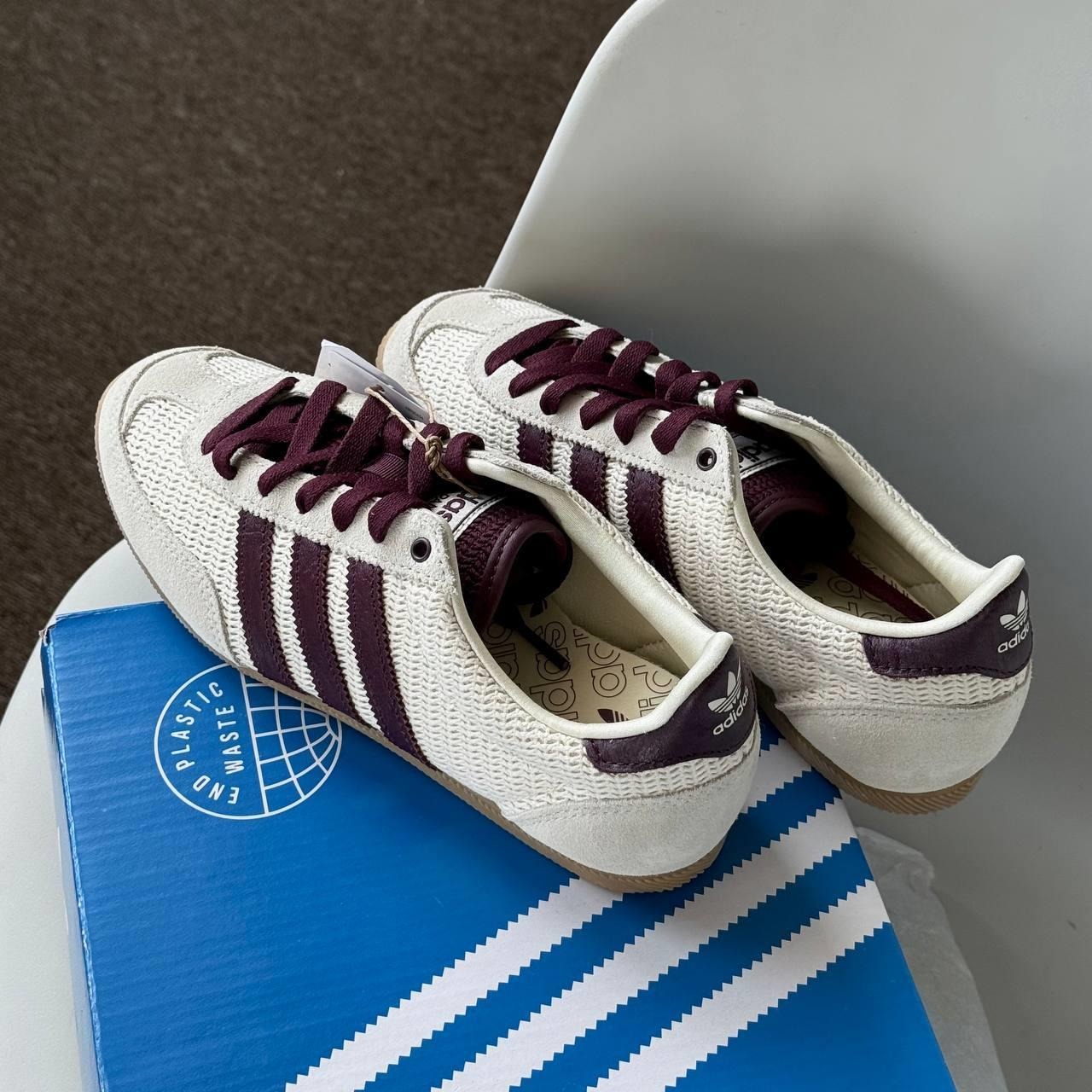 1796 - Giày Adidas Japan ''Cream White Maroon'' JR7161 [HÀNG CHÍNH HÃNG]