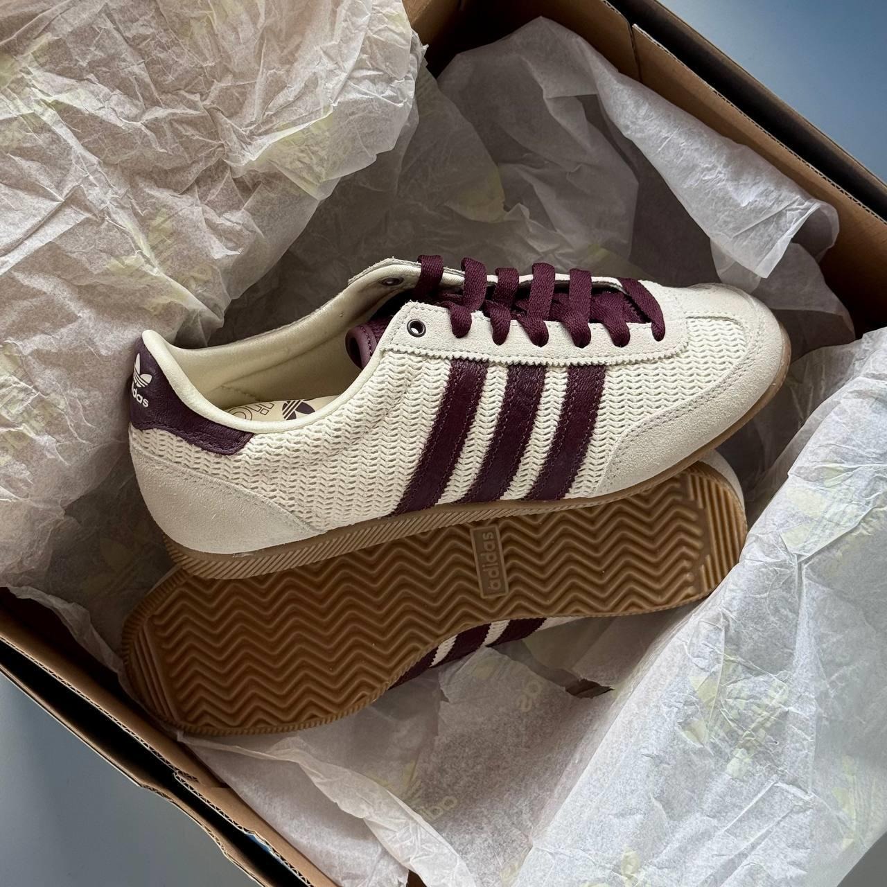 1796 - Giày Adidas Japan ''Cream White Maroon'' JR7161 [HÀNG CHÍNH HÃNG]