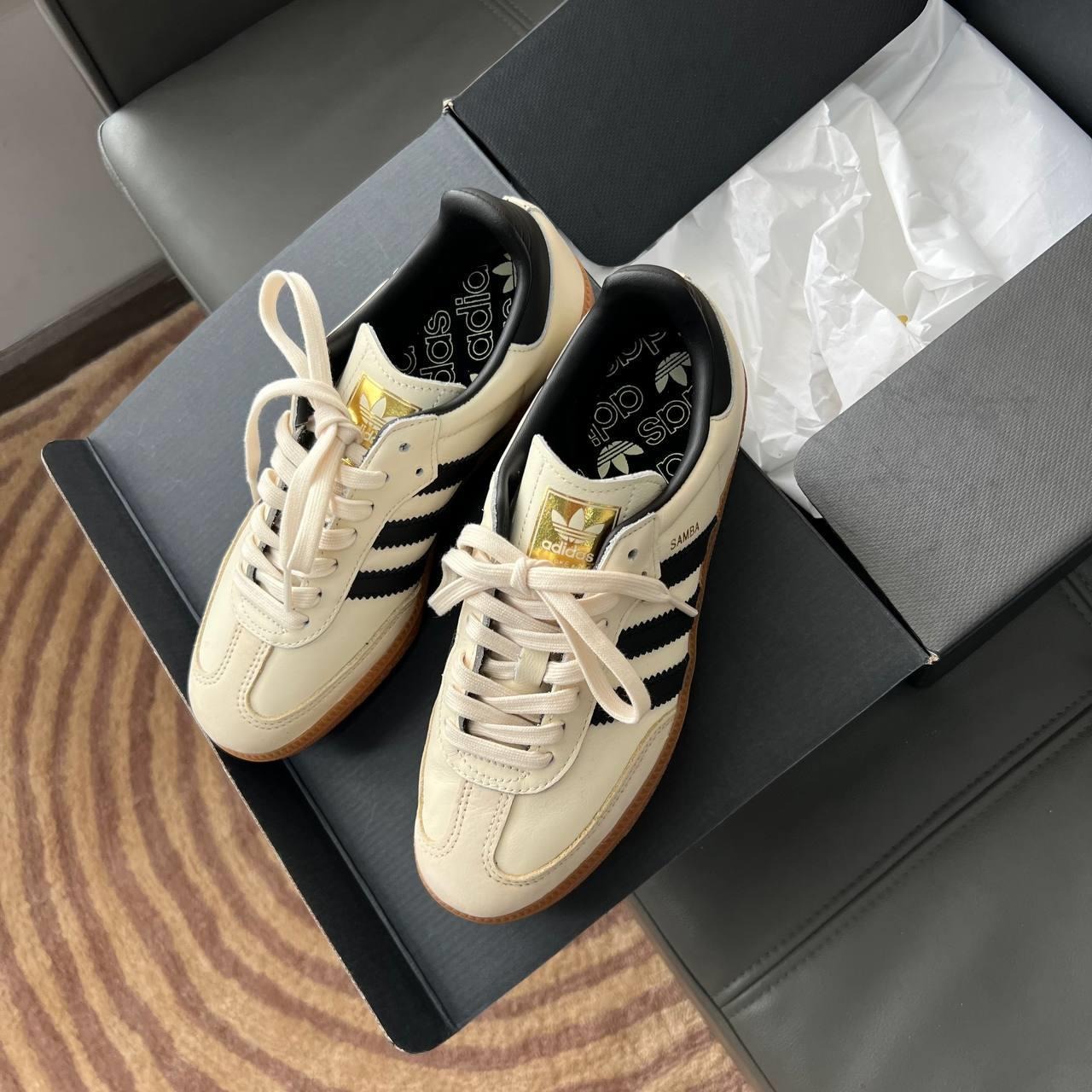 777 -  Giày Adidas Samba OG Cream Sand Strata - Code ID0478 [HÀNG CHÍNH HÃNG]
