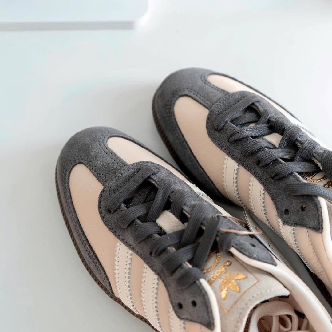 2695 - Giày Adidas Samba OG Crystal Sand Charcoal JI4210 [HÀNG CHÍNH HÃNG]