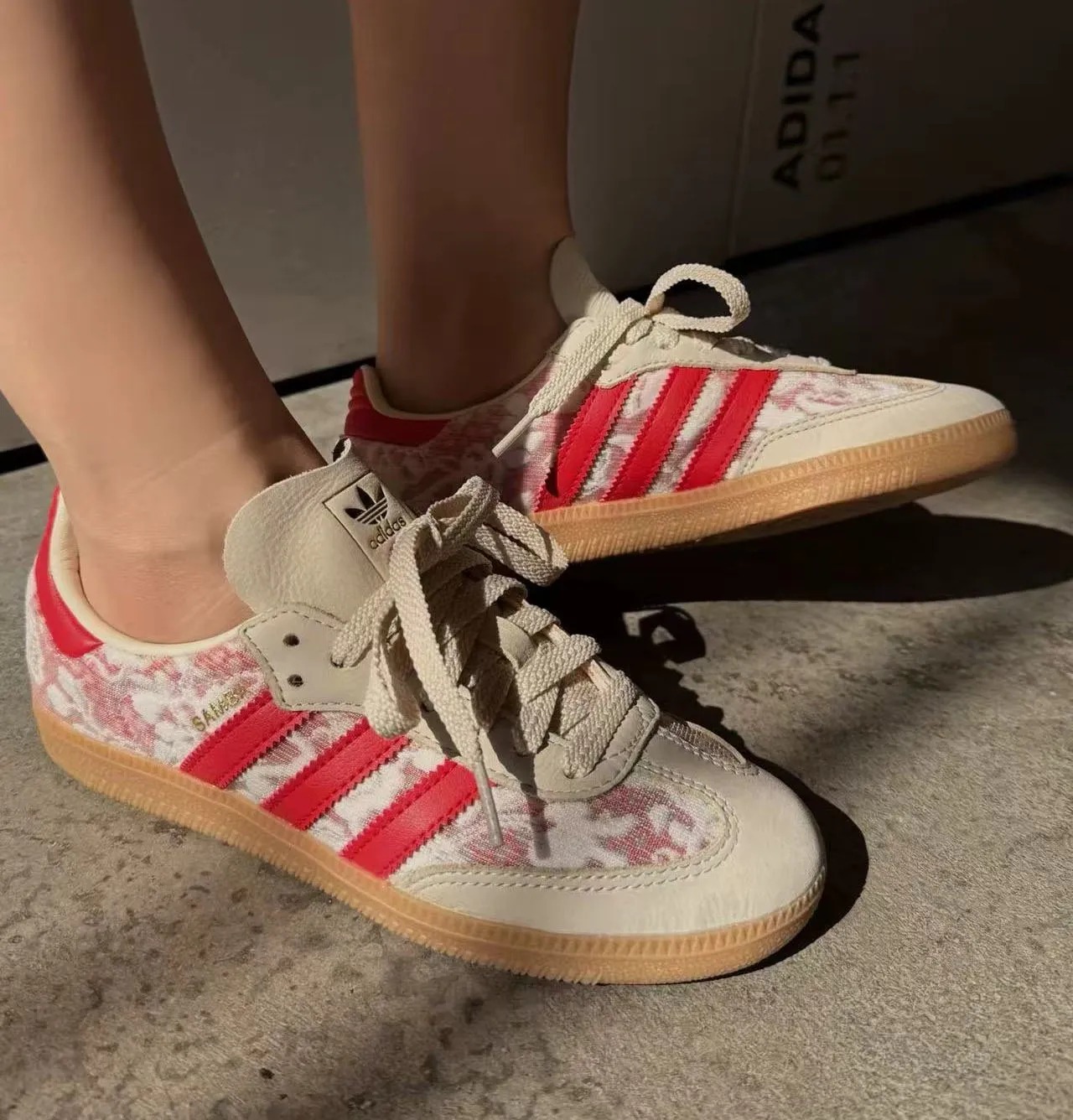 1791 - Giày Adidas Samba OG Liberty London Better Scarlet JR8841 [HÀNG CHÍNH HÃNG]