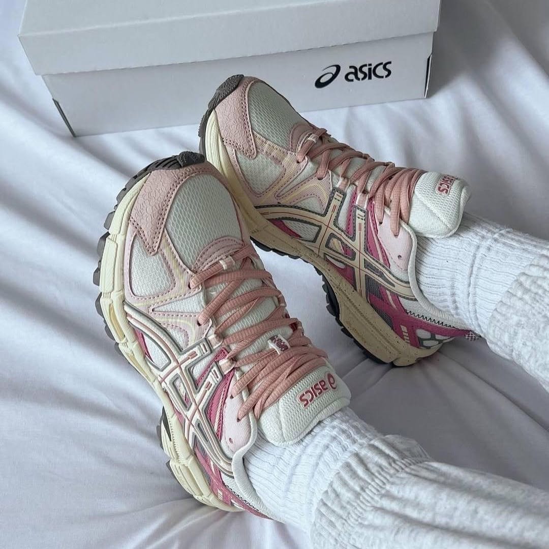 1902 - Giày Asics Gel Kahana 8 White Pink 1012A978-103 [HÀNG CHÍNH HÃNG]