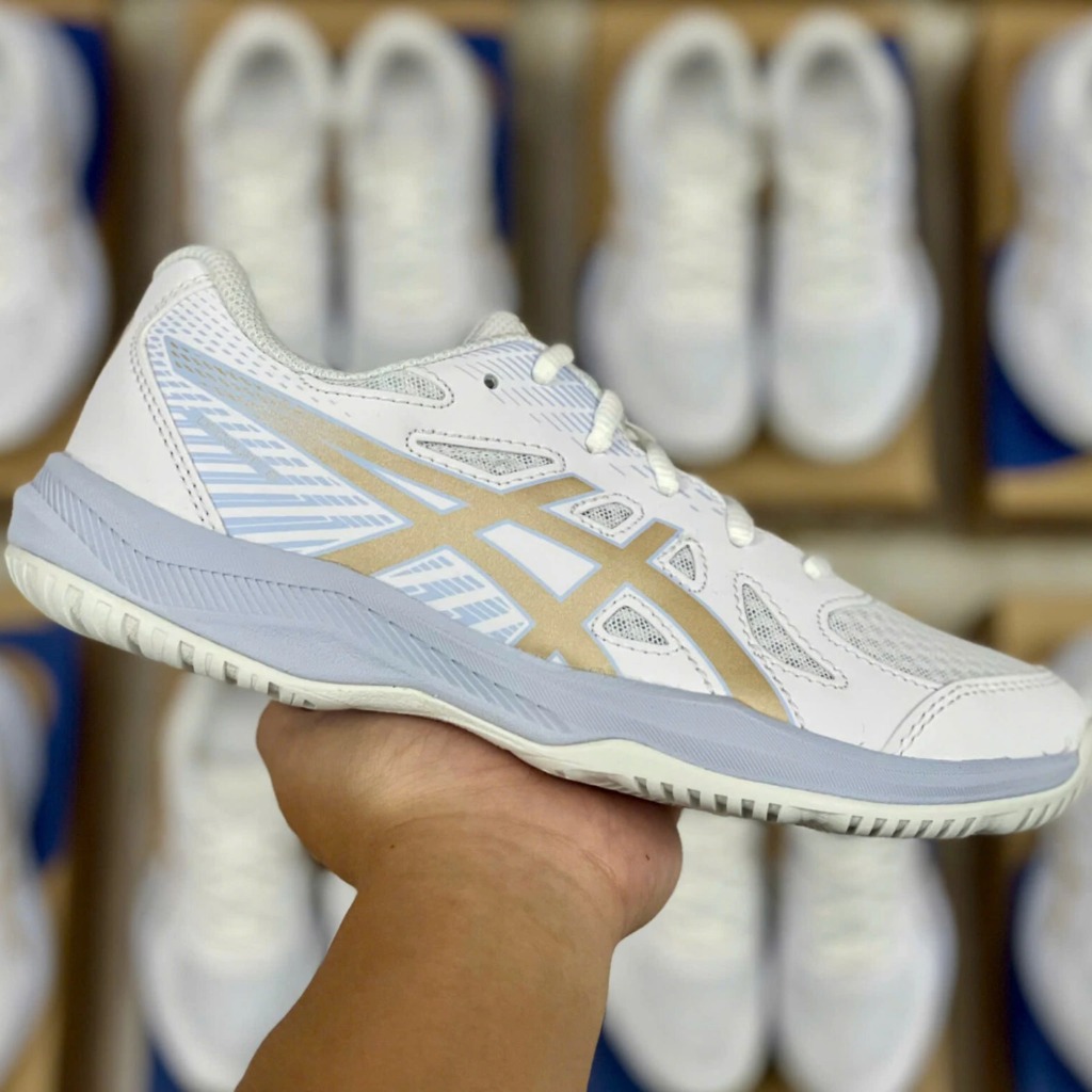 2661 - Giày Asics Upcourt 6 ‘White/Champagne’ 1074A045-103 [HÀNG CHÍNH HÃNG]