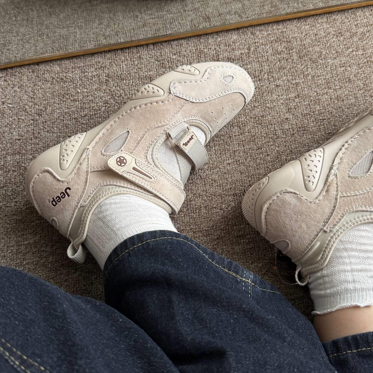 1803 - Giày Jeep Mary Jane Classic Grey PX241WAS932 [HÀNG CHÍNH HÃNG]