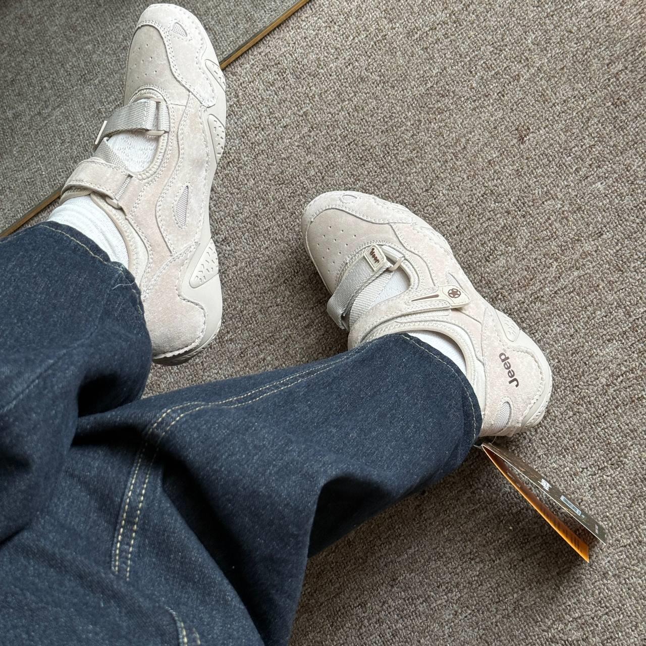 1803 - Giày Jeep Mary Jane Classic Grey PX241WAS932 [HÀNG CHÍNH HÃNG]