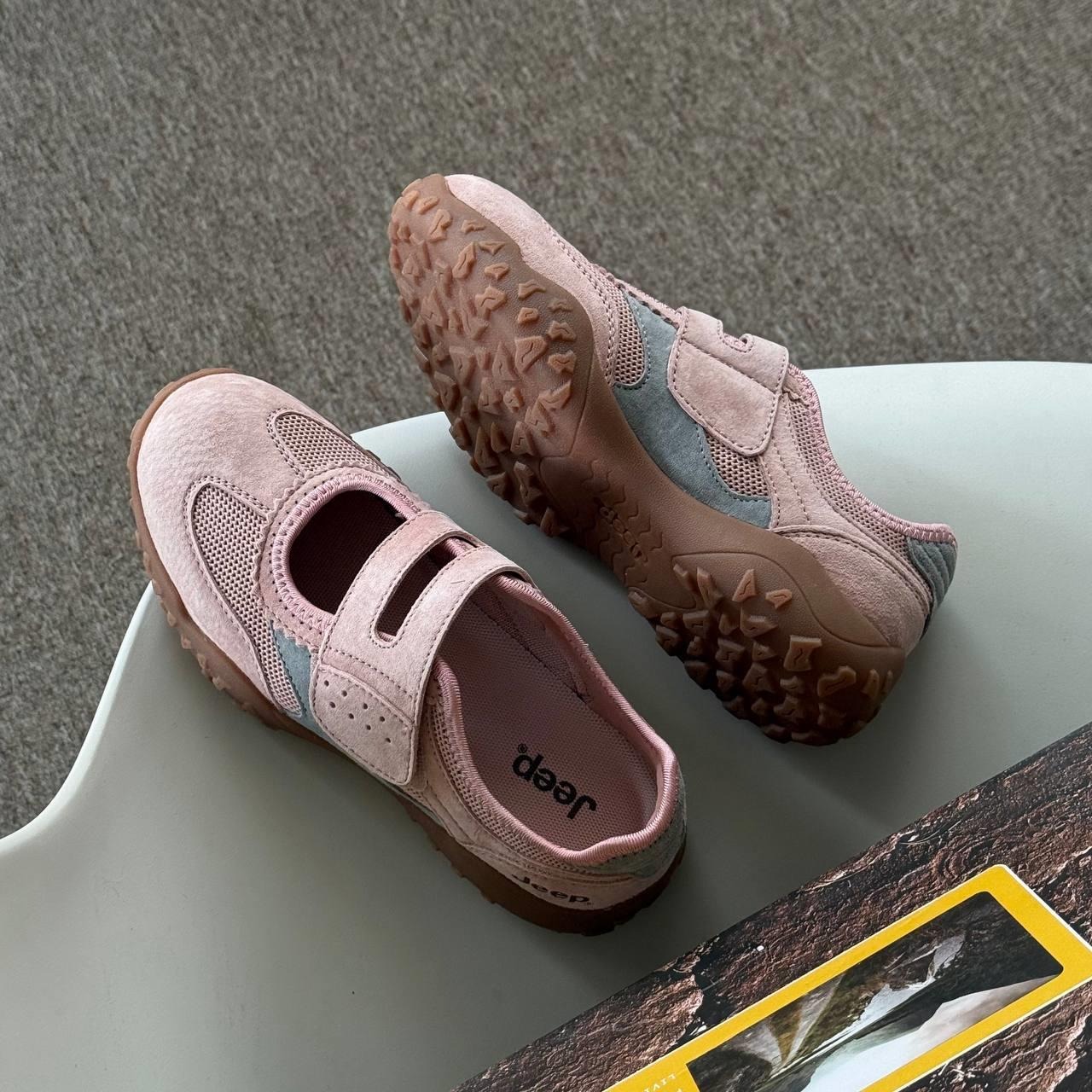 1956 - Giày Jeep Mary Jane Pink Gum P654W13264 [HÀNG CHÍNH HÃNG]