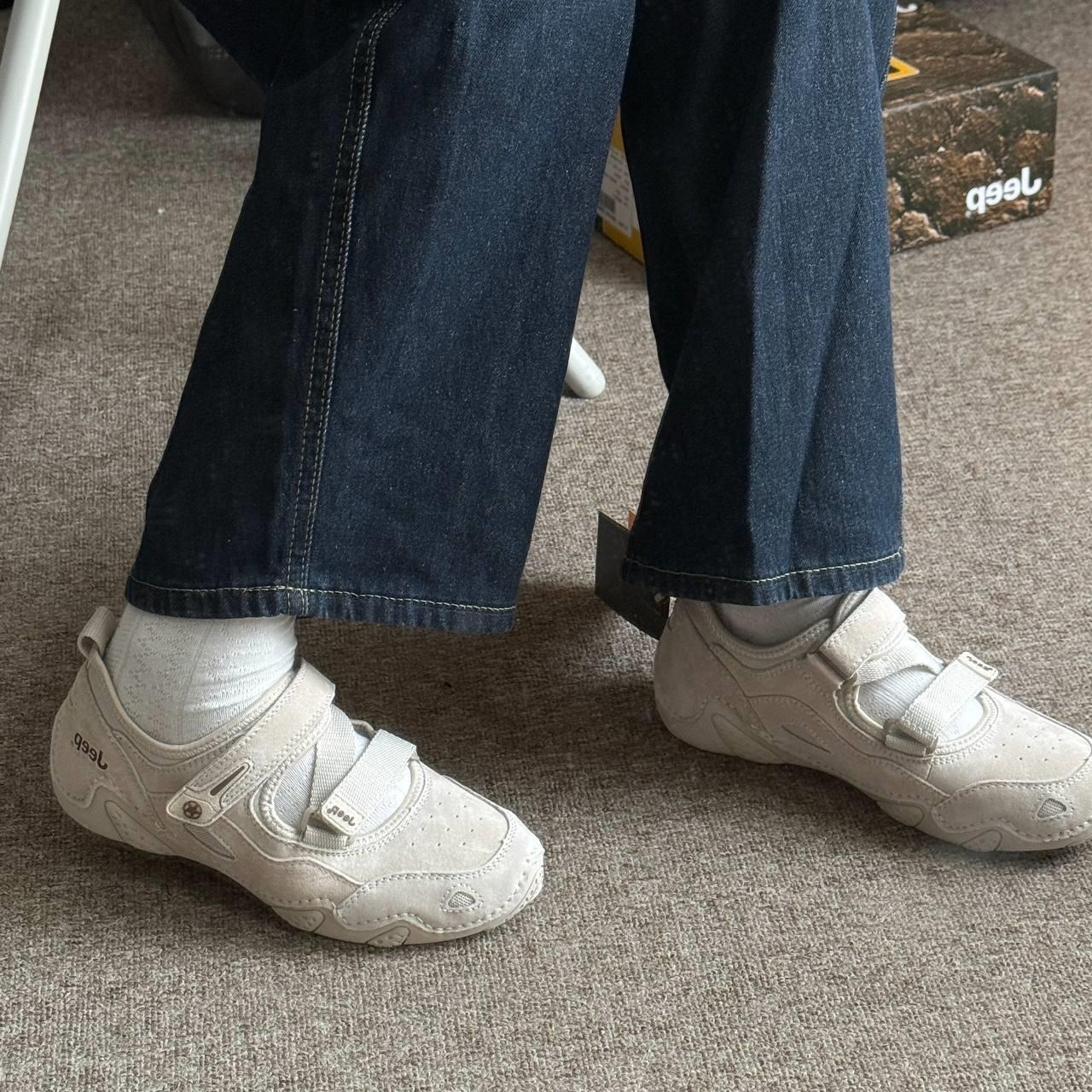 1939 - Giày Jeep Outdoor Shoes Women's Low Top Begie PX241WAS882 [HÀNG CHÍNH HÃNG]