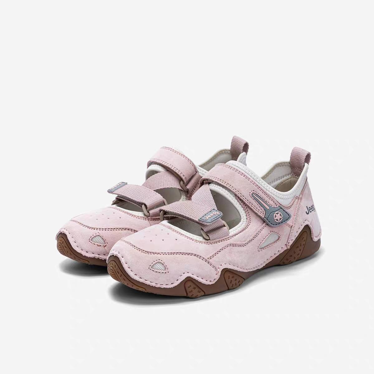 1813 - Giày Jeep Outdoor Shoes Women's Low Top Pink PX241WAS882 [HÀNG CHÍNH HÃNG]