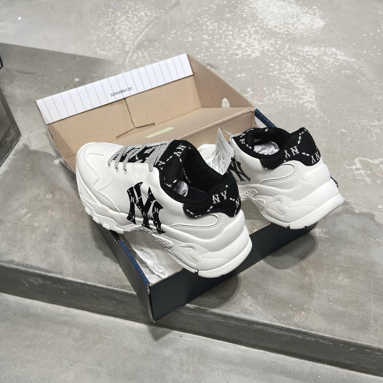 590 -  Giày MLB BigBall Chunky Diamond Monogram New York Yankees Black - Code 3ASHCDM2N 50BKS [HÀNG CHÍNH HÃNG]