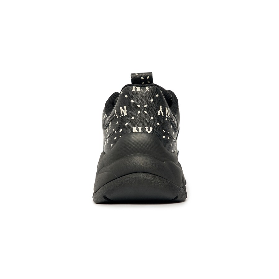 588 -  Giày MLB Bigball CHUNKY Saffiano Dia Monogram NEW YORK YANKEES - 3ASHMS13N-50BKS [HÀNG CHÍNH HÃNG]
