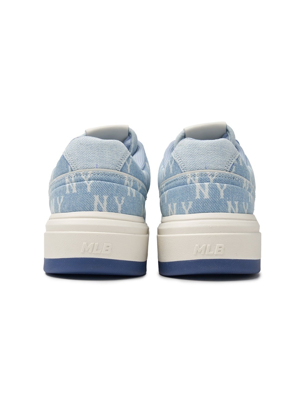 1202 - Giày MLB Korea Chunky Liner Denim Classic Mono New York Yankees Skyblue - Code 3ASXCDC4N-50SBS [HÀNG CHÍNH HÃNG]