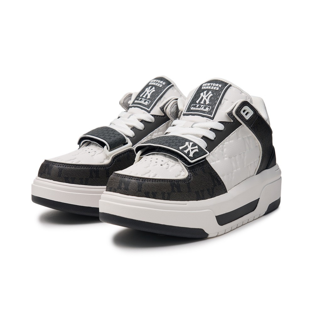 839  -  Giày MLB Chunky Liner Mid Classic Monogram New York Yankees - Black - Code 3ASXCMM4N-50BKS [HÀNG CHÍNH HÃNG]