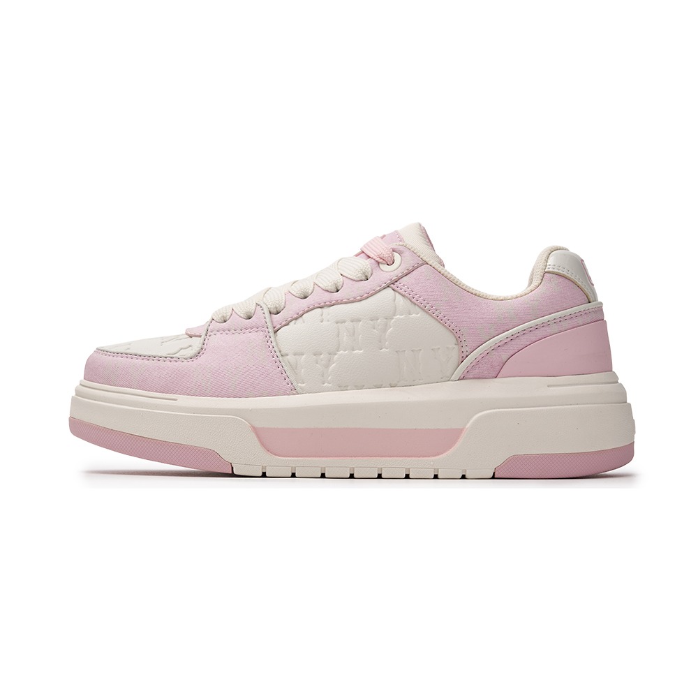 1206 - Giày MLB Chunky Liner Classic Mono New York Yankees Pink - Code 3ASXCMN4N-50PKS [HÀNG CHÍNH HÃNG]