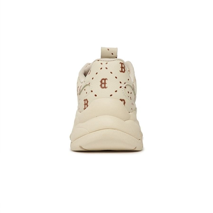 589 -  Giày MLB Bigball CHUNKY Saffiano Dia Monogram BOSTON REDSOX - 3ASHMS13N-43BGS [HÀNG CHÍNH HÃNG]