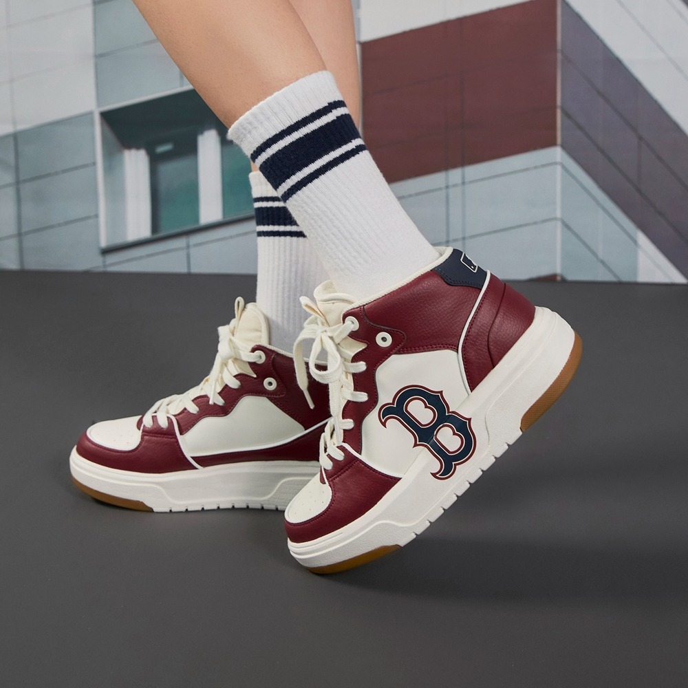 579  -  Giày MLB Chunky Liner High Boston Red Sox 3ASXCB12N-43WIS [HÀNG CHÍNH HÃNG]