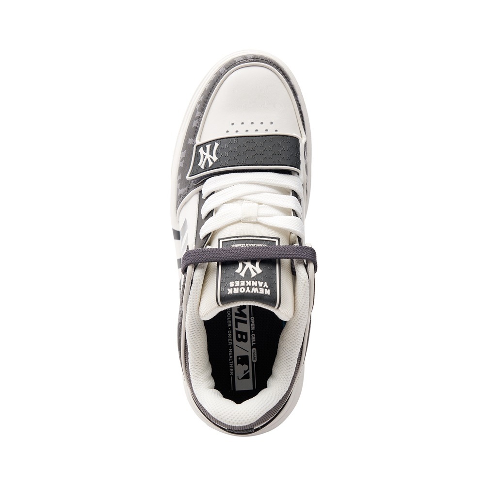 522 -  Giày MLB Liner Mid Monogram NY - Xám Đen - Code 3ASXCDN3N-50BKS [HÀNG CHÍNH HÃNG]