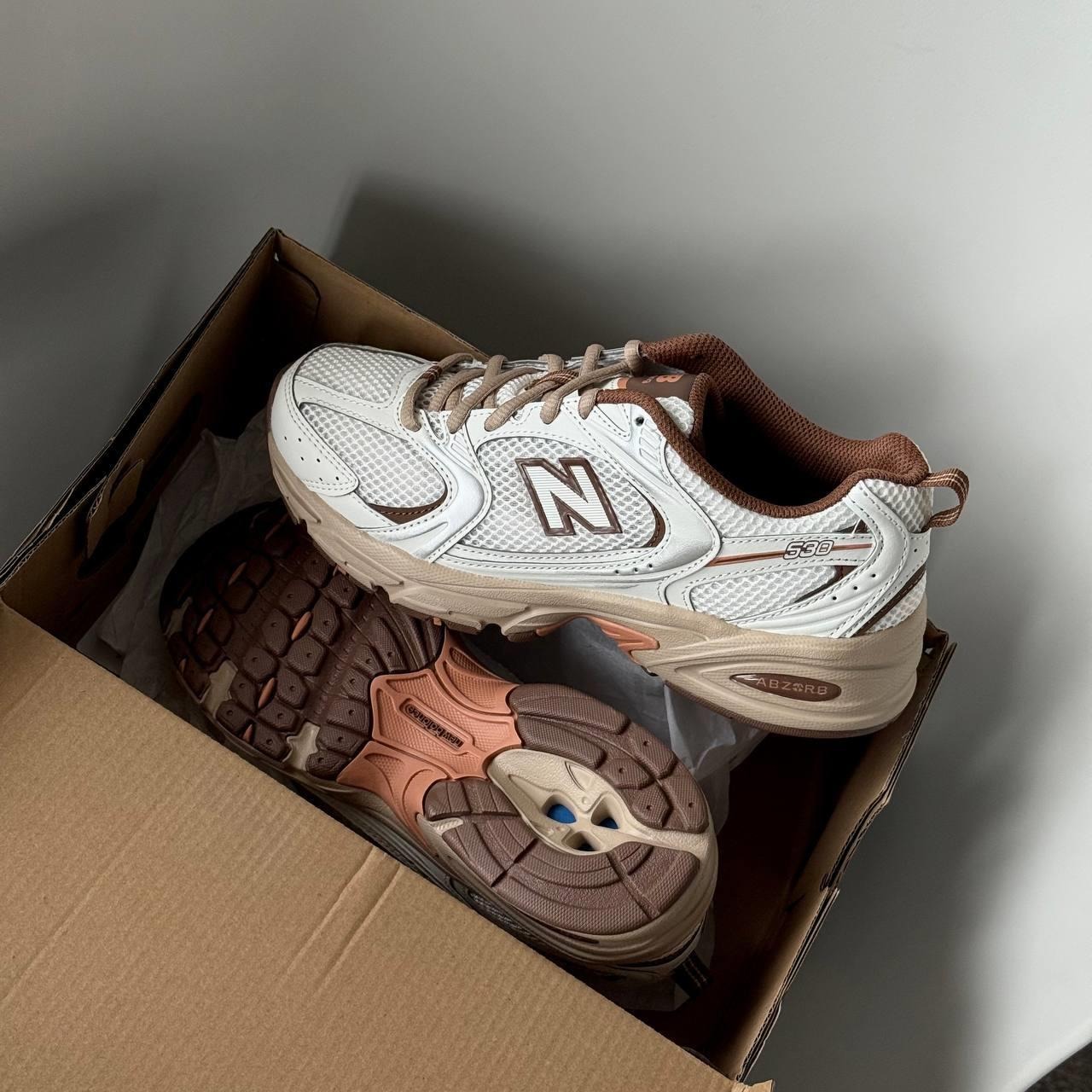 1593 - Giày New Balance 530 x Niko And White Brown MR530NI [HÀNG CHÍNH HÃNG]