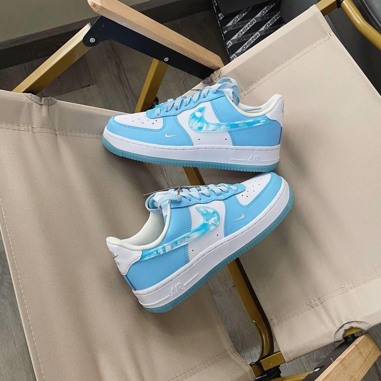 340 - Giày Nike Air Force 1 Low Celestine Blue - DX2937 100 [HÀNG CHÍNH HÃNG]