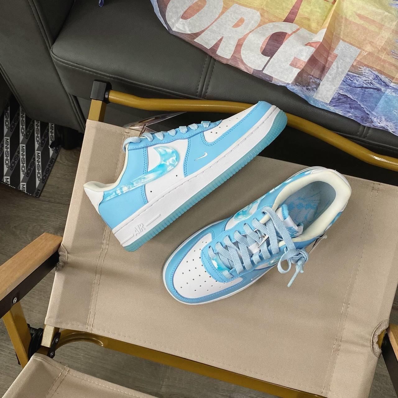 340 - Giày Nike Air Force 1 Low Celestine Blue - DX2937 100 [HÀNG CHÍNH HÃNG]