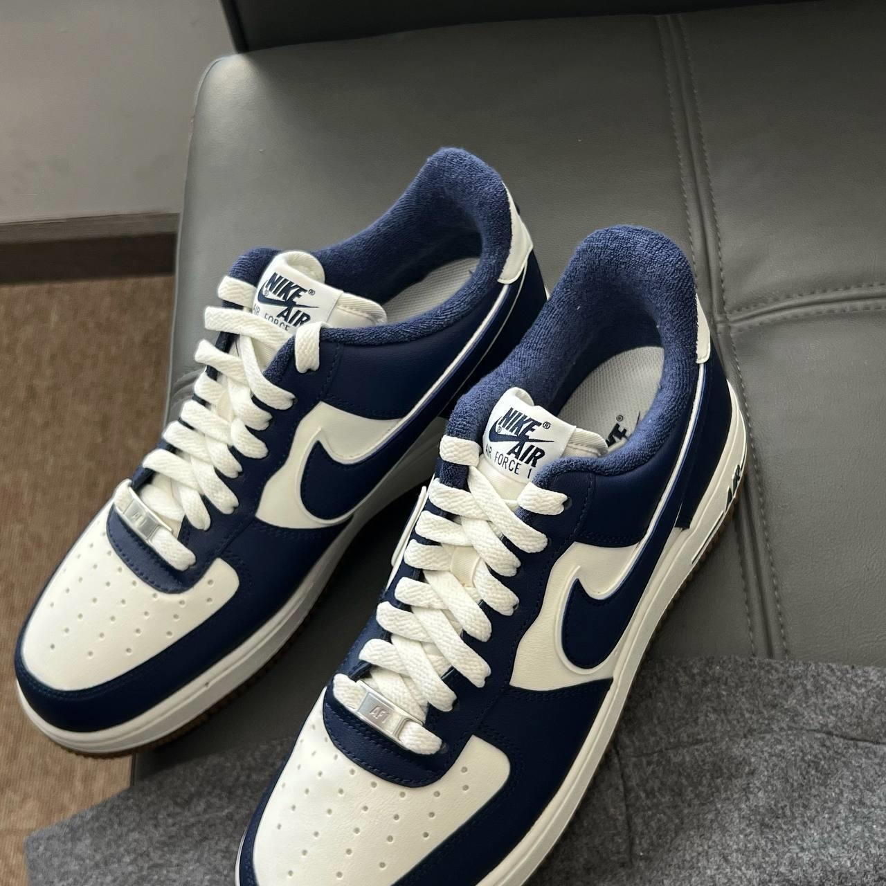 481 -  Giày Nike Air Force 1 Low College Pack Midnight Navy DQ7659 101 [HÀNG CHÍNH HÃNG]