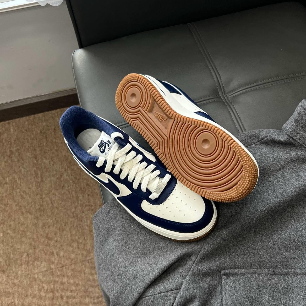 481 -  Giày Nike Air Force 1 Low College Pack Midnight Navy DQ7659 101 [HÀNG CHÍNH HÃNG]