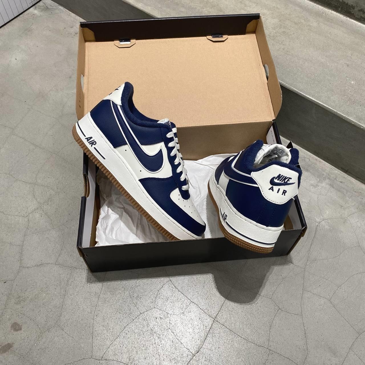 481 -  Giày Nike Air Force 1 Low College Pack Midnight Navy DQ7659 101 [HÀNG CHÍNH HÃNG]