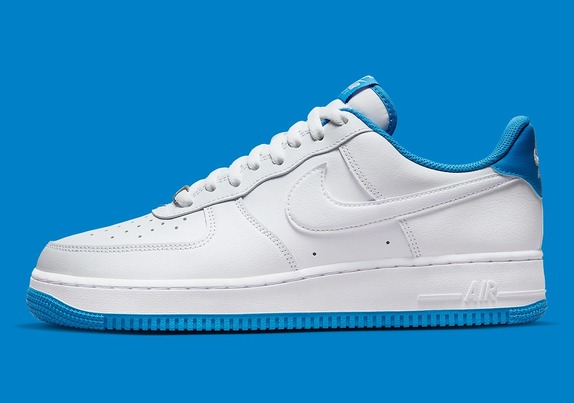 514 -  Giày Nike Air Force 1 Low White Blue GS DV1331 101  [HÀNG CHÍNH HÃNG]