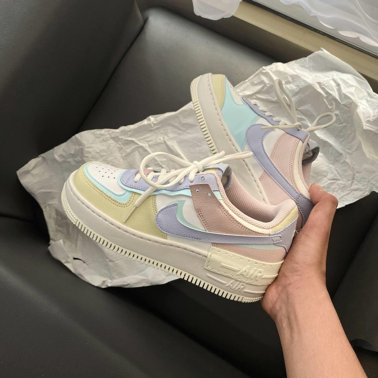 778 -  Giày Nike Air Force 1 Shadow Pastel Macaroon Candy CI0919 106 [HÀNG CHÍNH HÃNG]