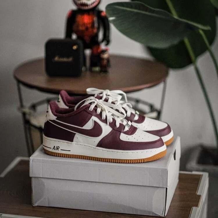 775 -  Giày Nike Air Force 1 GS Team Red Gum DQ5972 100  [HÀNG CHÍNH HÃNG]